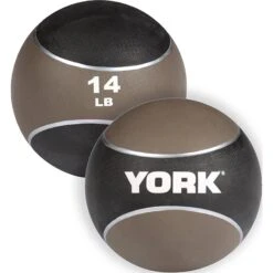 York Barbell Medicine Ball 11 York Barbell Medicine Ball -Fitness Store YorkBarbellMedicineBall14lbs