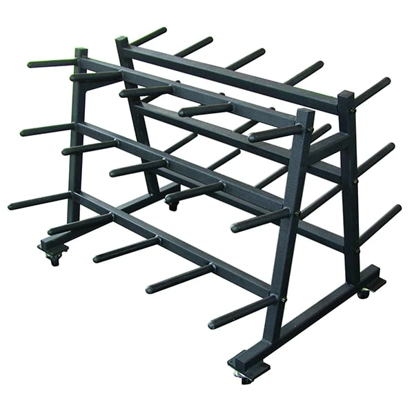 York Barbell Mobile Aerobic Set Rack 1 York Barbell Mobile Aerobic Set Rack