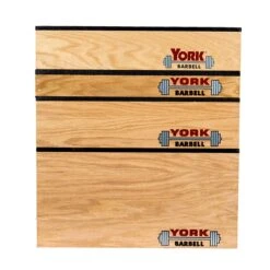 York Barbell Stackable Plyo / Step-Up Box -Fitness Store YorkBarbellStackablePlyoStep UpBoxFrontView
