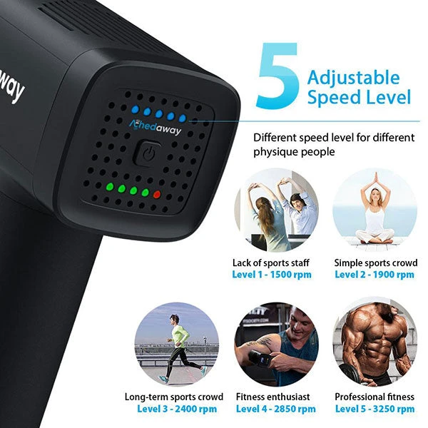 Achedaway Percussion Massage Gun 5 Achedaway Percussion Massage Gun - Image 5