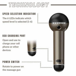 Maxtorc Percussion Massager -Fitness Store bmg 1 percussion massager 3