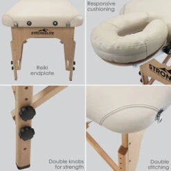 Stronglite Shasta Portable Massage Table Package -Fitness Store earthlite stronglite shasta portable massage table package 2
