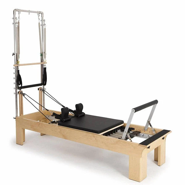 Elina Pilates Physio Wood Reformer With Tower 1 Elina Pilates Physio Wood Reformer With Tower