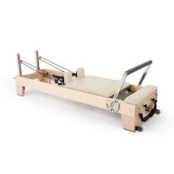 Elina Pilates Elite Wood Reformer -Fitness Store elite wood reformer ivory