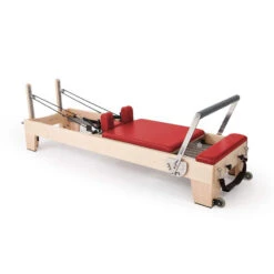 Elina Pilates Elite Wood Reformer -Fitness Store elite wood reformer red