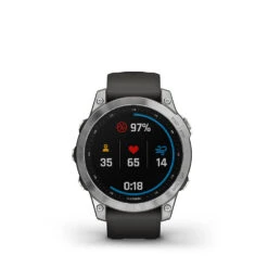 Garmin Fenix 7 Multisport GPS Smartwatch -Fitness Store fenix 7 silver with graphite band 4