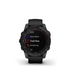 Garmin Fenix 7 Solar Multisport GPS Smartwatch -Fitness Store fenix 7 solar slate gray with black band 7