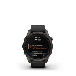 Garmin Fenix 7S Sapphire Solar Multisport GPS Smartwatch -Fitness Store fenix 7s sapphire solar carbon gray dlc titanium with black band 2