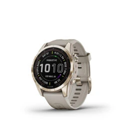 Garmin Fenix 7S Sapphire Solar Multisport GPS Smartwatch -Fitness Store fenix 7s sapphire solar cream gold titanium with light sand band 1