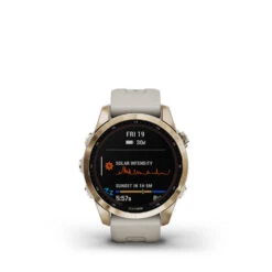 Garmin Fenix 7S Sapphire Solar Multisport GPS Smartwatch -Fitness Store fenix 7s sapphire solar cream gold titanium with light sand band 2