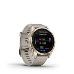 Garmin Fenix 7S Sapphire Solar Multisport GPS Smartwatch -Fitness Store fenix 7s sapphire solar cream gold titanium with light sand band 3