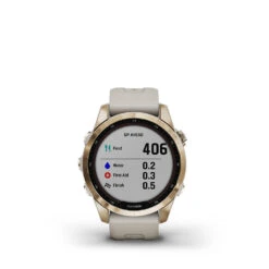 Garmin Fenix 7S Sapphire Solar Multisport GPS Smartwatch -Fitness Store fenix 7s sapphire solar cream gold titanium with light sand band 8