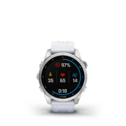 Garmin Fenix 7S Multisport GPS Smartwatch -Fitness Store fenix 7s silver with whitestone band 4