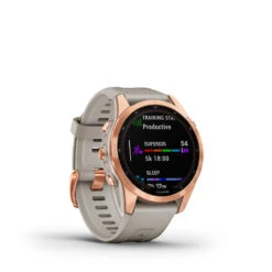 Garmin Fenix 7S Solar Multisport GPS Smartwatch -Fitness Store fenix 7s solar rose gold with light sand band 3