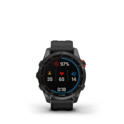 Garmin Fenix 7S Solar Multisport GPS Smartwatch -Fitness Store fenix 7s solar slate gray with black band 6
