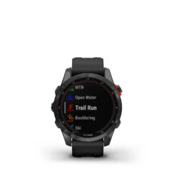 Garmin Fenix 7S Solar Multisport GPS Smartwatch -Fitness Store fenix 7s solar slate gray with black band 7