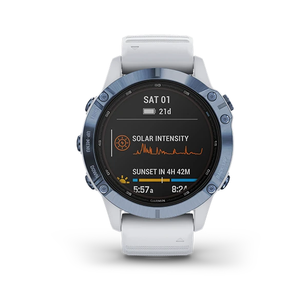 Garmin Fenix 6 Pro Solar Multisport GPS Smartwatch 4 Garmin Fenix 6 Pro Solar Multisport GPS Smartwatch - Image 4