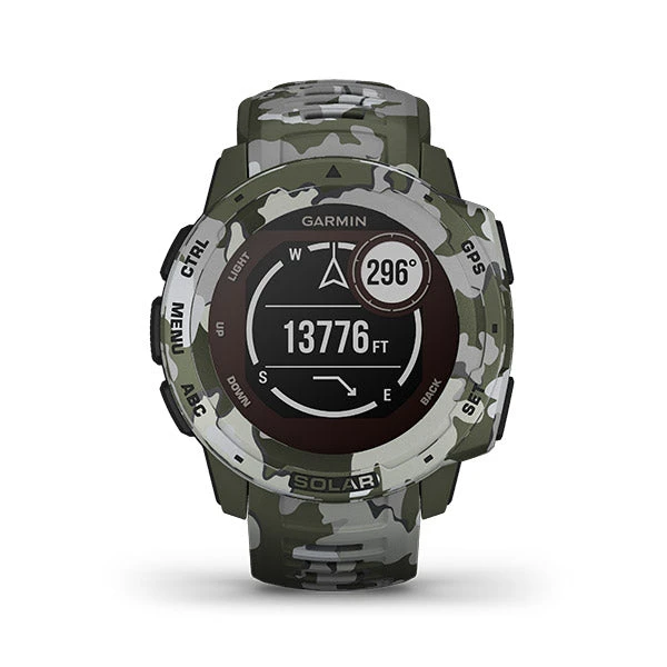 Garmin Instinct Solar Sportsman Camo Edition GPS Smartwatch 7 Garmin Instinct Solar Sportsman Camo Edition GPS Smartwatch - Image 7