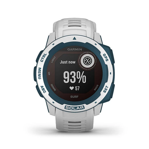Garmin Instinct Solar Surf Edition GPS Smartwatch 5 Garmin Instinct Solar Surf Edition GPS Smartwatch - Image 5