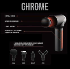 Jawku Muscle Blaster Chrome -Fitness Store jawku muscle blaster 7