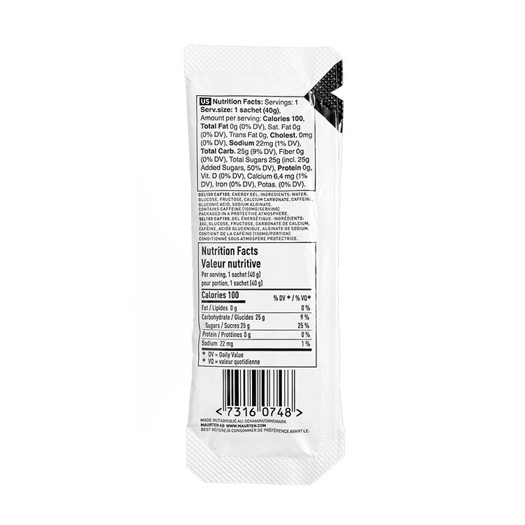 Maurten Gel 100 CAF 100 2 Maurten Gel 100 CAF 100 - Image 2