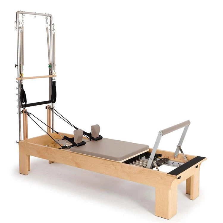 Elina Pilates Physio Wood Reformer With Tower 7 Elina Pilates Physio Wood Reformer With Tower - Image 7