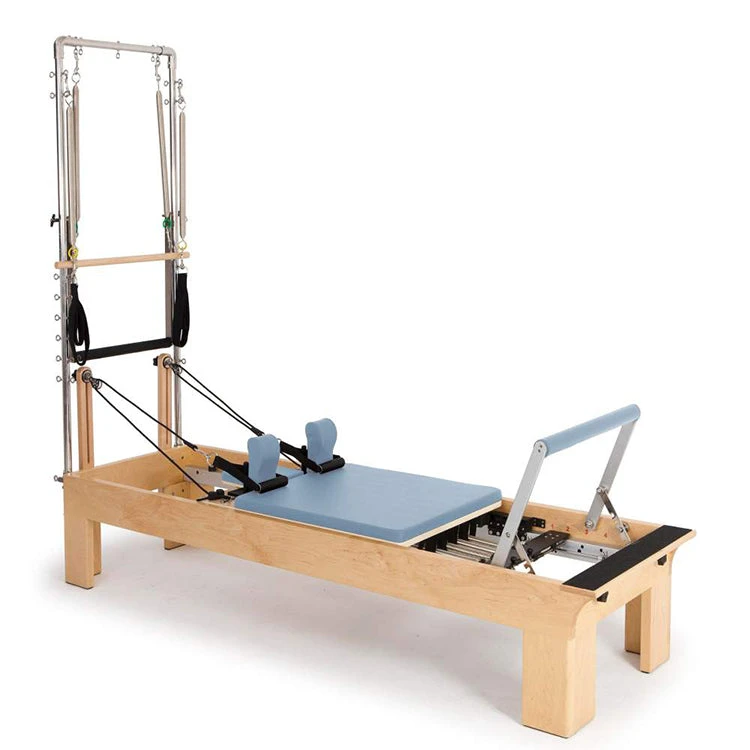 Elina Pilates Physio Wood Reformer With Tower 8 Elina Pilates Physio Wood Reformer With Tower - Image 8