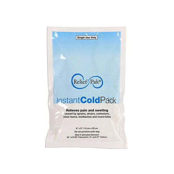 Relief Pak Instant Cold Pack - Case Of 12 1 Relief Pak Instant Cold Pack - Case Of 12