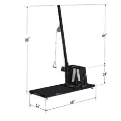 VersaClimber VersaPulley -Fitness Store vp102 Dimensions 1
