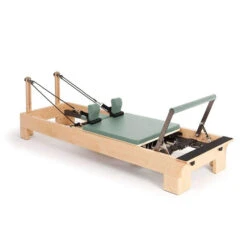 Elina Pilates Wood Reformer -Fitness Store wood reformer green