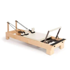 Elina Pilates Wood Reformer -Fitness Store wood reformer ivory